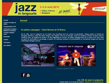 Tablet Screenshot of jazzinlangourla.asso22.fr